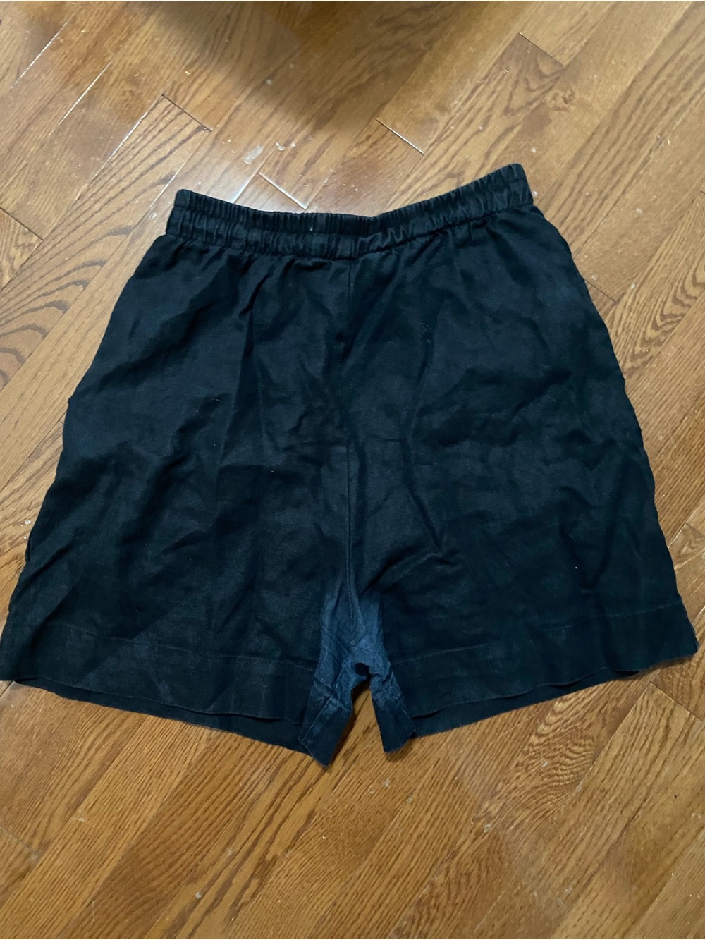 High-Waist Black Women's Shorts - Comfortable Everyday Fit